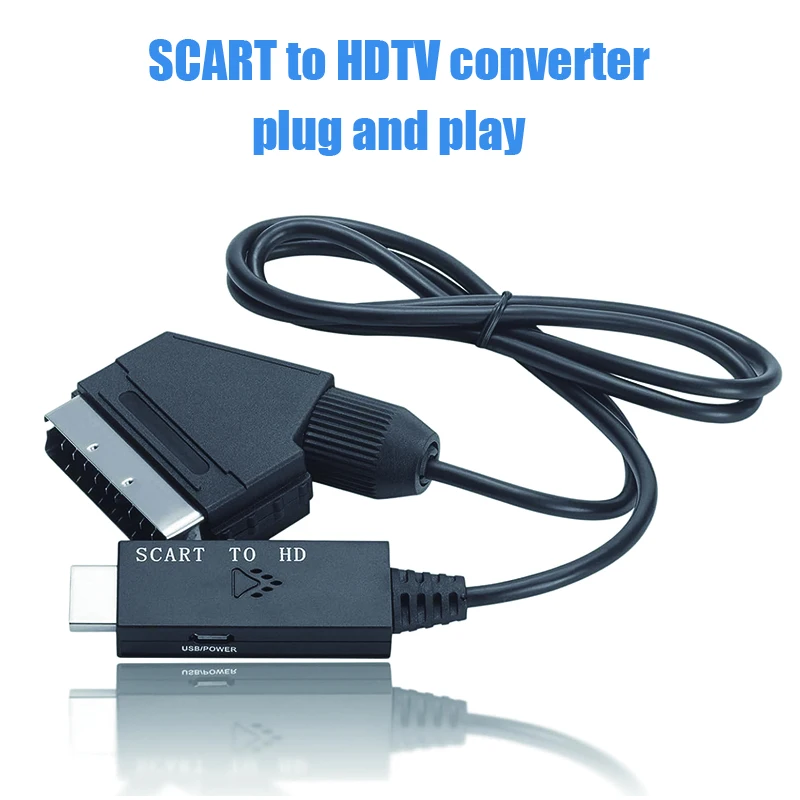 Scart To Hdmi - Conversor SCART para HDMI – Adaptador