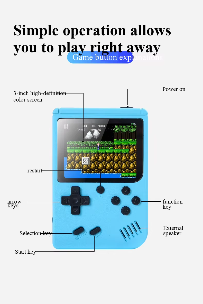 Console de jogos portátil retr - Retro Gaming N64 avaliação e preço